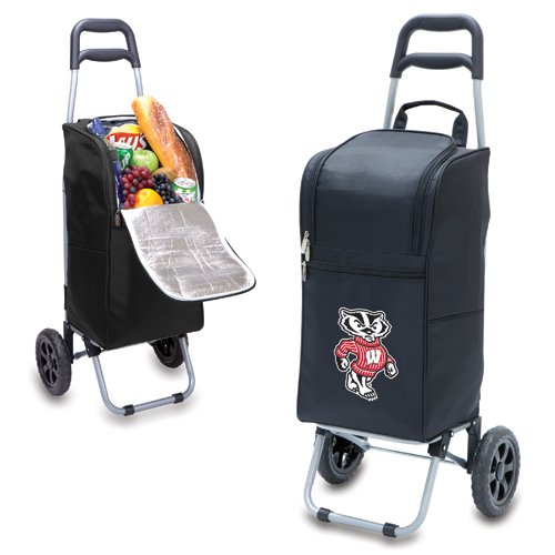University of Wisconsin-Madison Badgers Cart Cooler - Black - Click Image to Close
