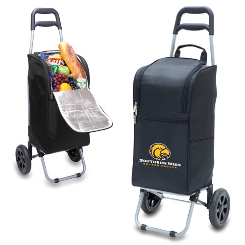 Southern Mississippi Golden Eagles Cart Cooler - Black - Click Image to Close