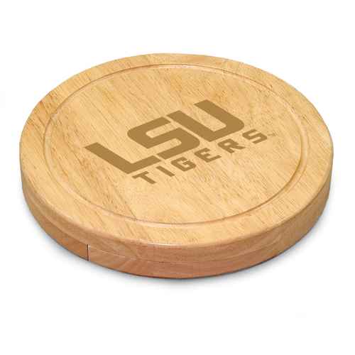 Louisiana State University Circo Cutting Board & Cheese Tools - Click Image to Close