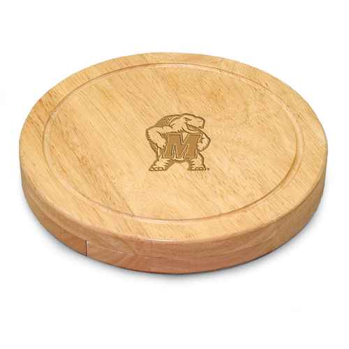 University of Maryland Circo Cutting Board & Cheese Tools - Click Image to Close