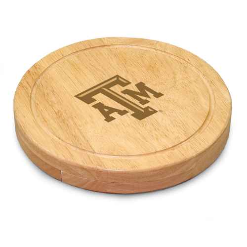 Texas A&M University Circo Cutting Board & Cheese Tools - Click Image to Close