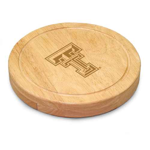 Texas Tech University Circo Cutting Board & Cheese Tools - Click Image to Close