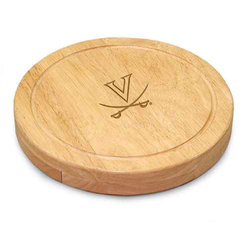 University of Virginia Circo Cutting Board & Cheese Tools - Click Image to Close