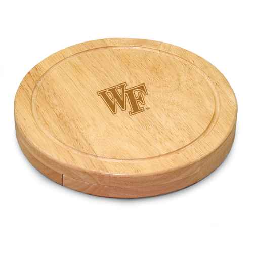 Wake Forest University Circo Cutting Board & Cheese Tools - Click Image to Close