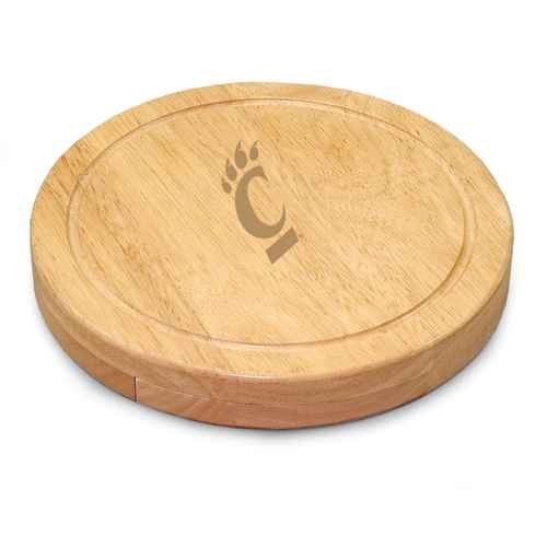 University of Cincinnati Circo Cutting Board & Cheese Tools - Click Image to Close