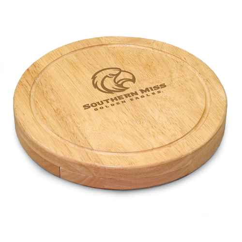 Southern Mississippi Circo Cutting Board & Cheese Tools - Click Image to Close