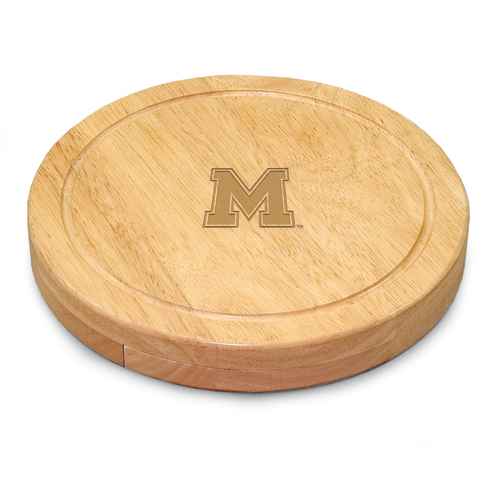 University of Memphis Circo Cutting Board & Cheese Tools - Click Image to Close