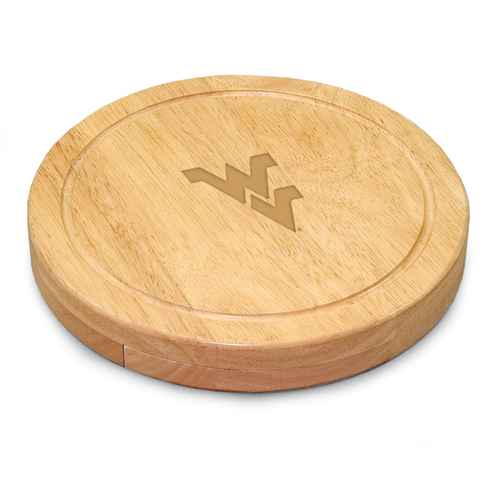 West Virginia University Circo Cutting Board & Cheese Tools - Click Image to Close