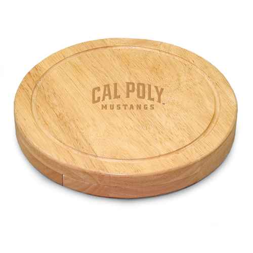 Cal Poly Mustangs Circo Cutting Board & Cheese Tools - Click Image to Close