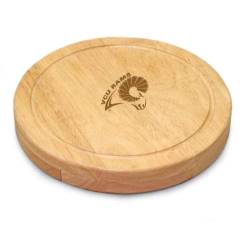 Virginia Commonwealth Circo Cutting Board & Cheese Tools - Click Image to Close