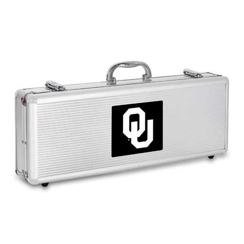 Oklahoma Sooners Fiero BBQ Tool Set - Click Image to Close