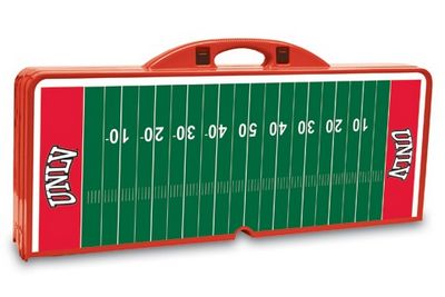 UNLV Rebels Football Picnic Table with Seats - Red - Click Image to Close