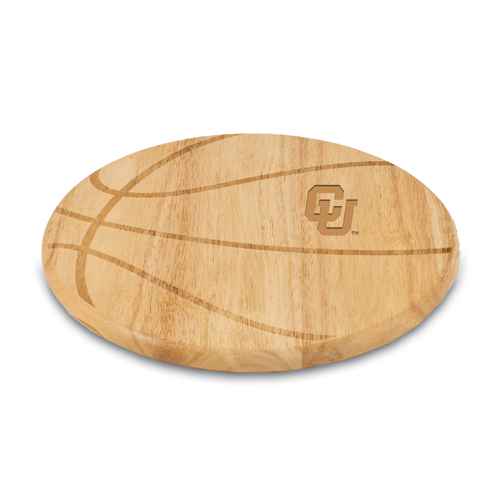 Colorado Buffaloes Basketball Free Throw Cutting Board - Click Image to Close