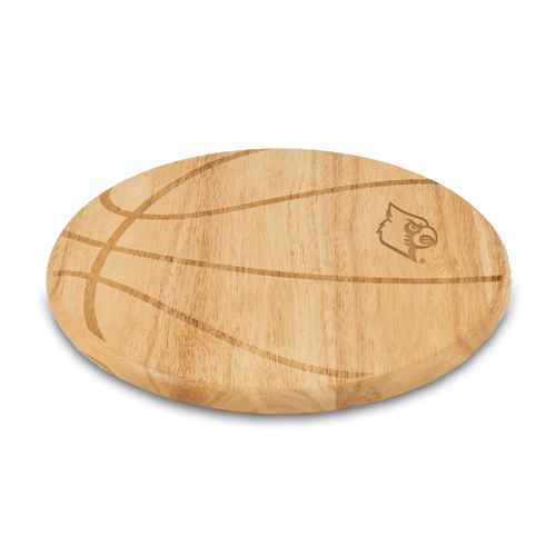 Louisville Cardinals Basketball Free Throw Cutting Board - Click Image to Close