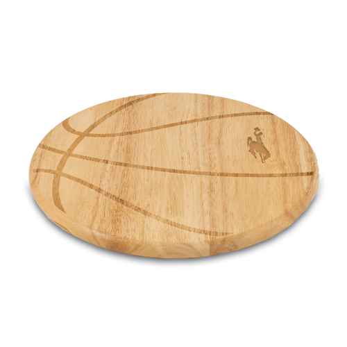Wyoming Cowboys Basketball Free Throw Cutting Board - Click Image to Close