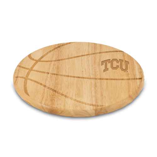 TCU Horned Frogs Basketball Free Throw Cutting Board - Click Image to Close