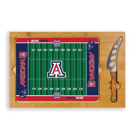 Arizona Wildcats Football Icon Cheese Tray - Click Image to Close