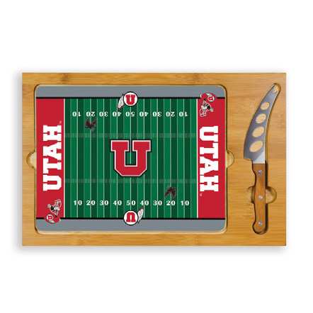 Utah Utes Football Icon Cheese Tray - Click Image to Close