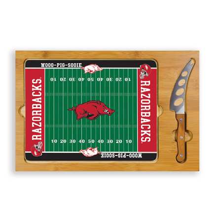 Arkansas Razorbacks Football Icon Cheese Tray - Click Image to Close