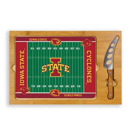 Iowa State Cyclones Football Icon Cheese Tray - Click Image to Close