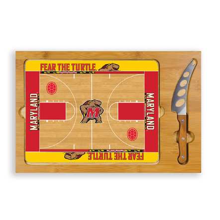 Maryland Terrapins Basketball Icon Cheese Tray - Click Image to Close