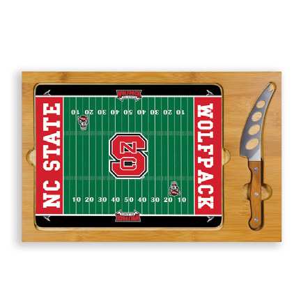 NC State Wolfpack Football Icon Cheese Tray - Click Image to Close