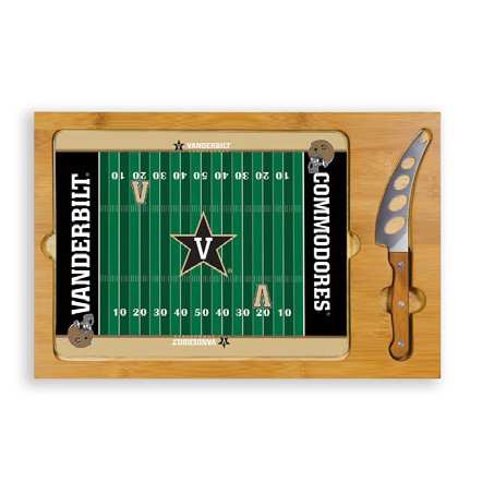 Vanderbilt Commodores Football Icon Cheese Tray - Click Image to Close