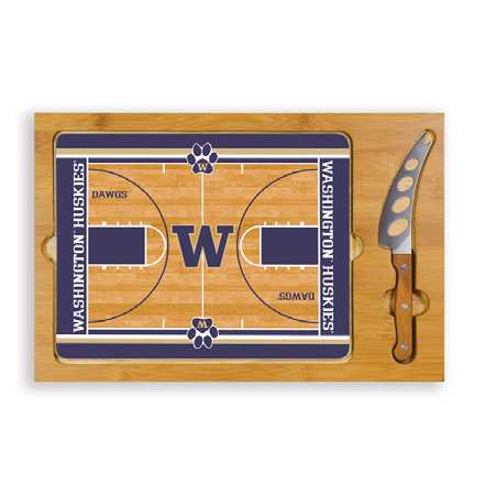 Washington Huskies Basketball Icon Cheese Tray - Click Image to Close