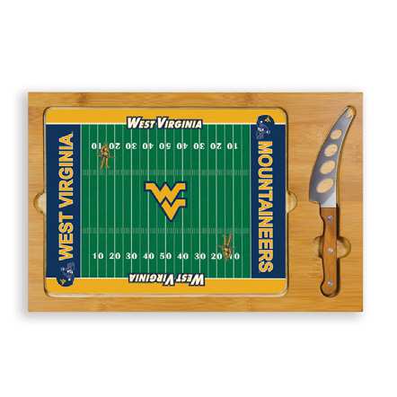 West Virginia Mountaineers Football Icon Cheese Tray - Click Image to Close