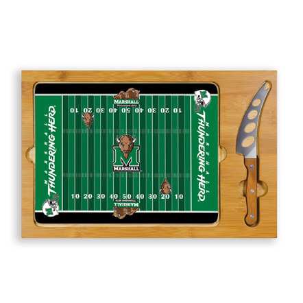 Marshall Thundering Herd Football Icon Cheese Tray - Click Image to Close