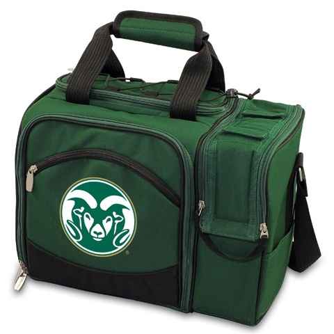 Colorado State Rams Malibu Picnic Pack - Hunter Green - Click Image to Close