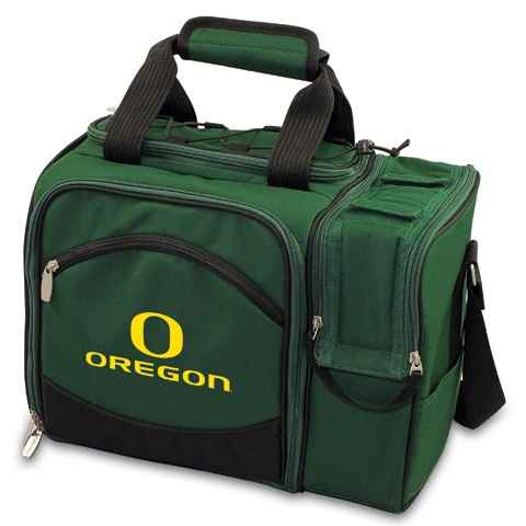 Oregon Ducks Malibu Picnic Pack - Hunter Green - Click Image to Close