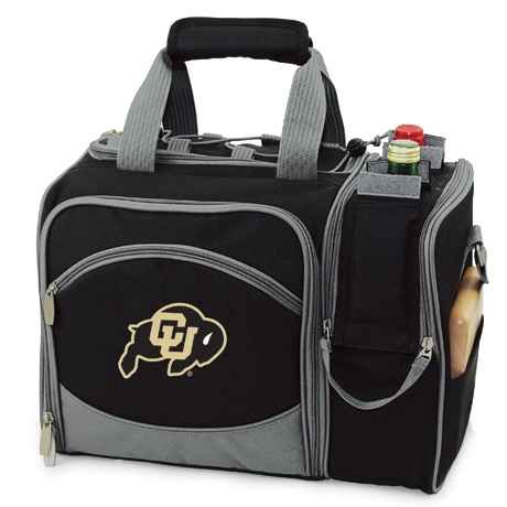 Colorado Buffaloes Malibu Picnic Pack - Black - Click Image to Close