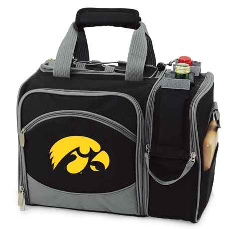 Iowa Hawkeyes Malibu Picnic Pack - Black - Click Image to Close