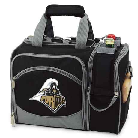 Purdue Boilermakers Malibu Picnic Pack - Embroidered Black - Click Image to Close