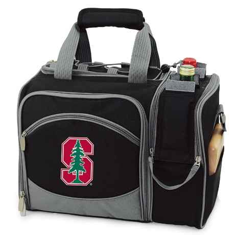 Stanford Cardinal Malibu Picnic Pack - Embroidered Black - Click Image to Close