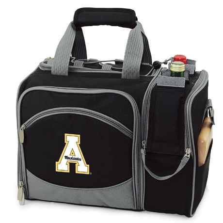 Appalachian State Mountaineers Malibu Picnic Pack - Embr. Black - Click Image to Close