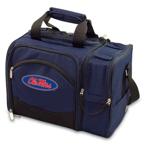 Ole Miss Rebels Malibu Picnic Pack - Navy - Click Image to Close