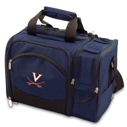 Virginia Cavaliers Malibu Picnic Pack - Embroidered Navy - Click Image to Close