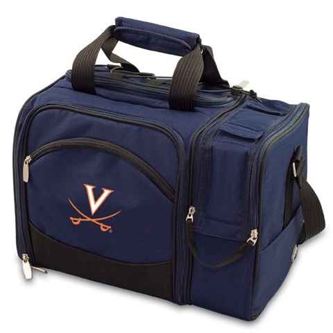 Virginia Cavaliers Malibu Picnic Pack - Navy - Click Image to Close