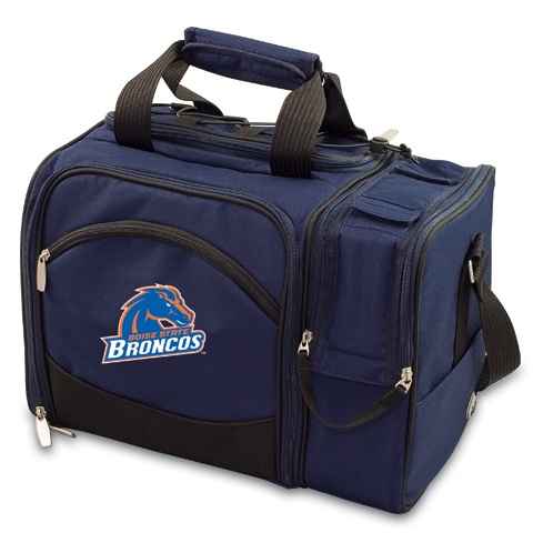 Boise State Broncos Malibu Picnic Pack - Embroidered Navy - Click Image to Close