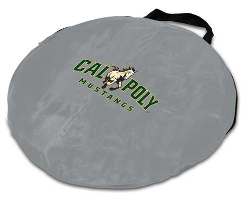Cal Poly Mustangs Manta Sun Shelter - Silver - Click Image to Close