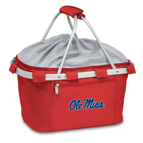 Ole Miss Rebels Metro Basket - Red Embroidered - Click Image to Close