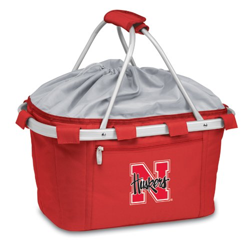 Nebraska Cornhuskers Metro Basket - Red Embroidered - Click Image to Close