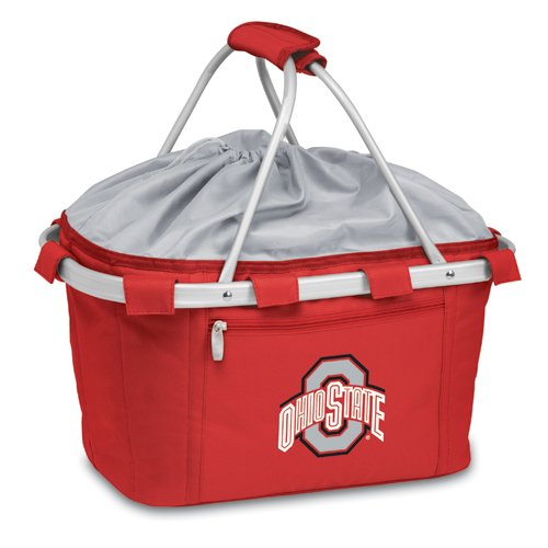 Ohio State Buckeyes Metro Basket - Red Embroidered - Click Image to Close