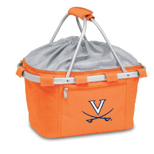 Virginia Cavaliers Metro Basket - Orange Embroidered - Click Image to Close