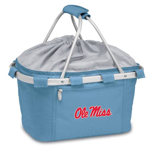 Ole Miss Rebels Metro Basket - Sky Blue Embroidered - Click Image to Close