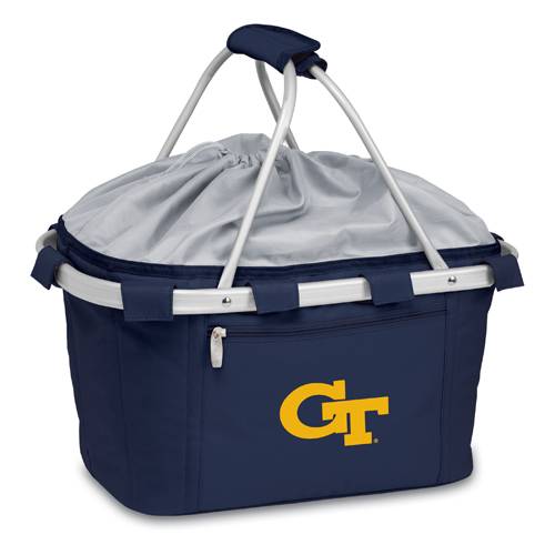 Georgia Tech Yellow Jackets Metro Basket - Navy - Click Image to Close