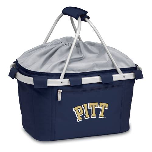 Pitt Panthers Metro Basket - Navy - Click Image to Close