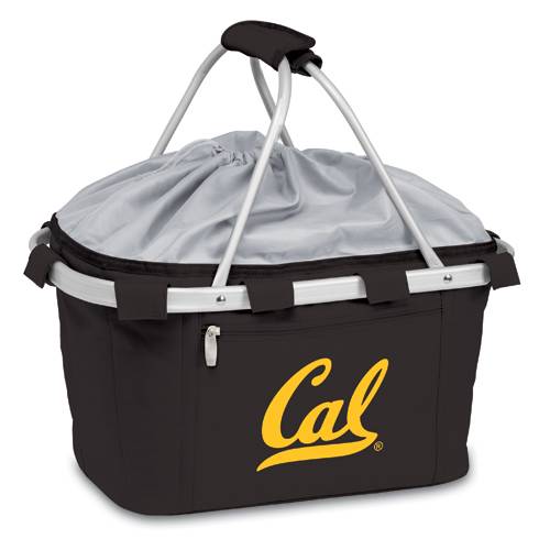 Cal Golden Bears Metro Basket - Black Embroidered - Click Image to Close